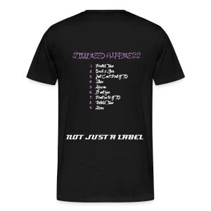 STILL NEED HAPPINESS TRACK-LIST TSHIRT